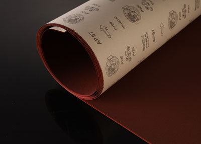 Zona polishing paper and elastic sanding film